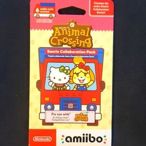 New Unopened Animal Crossing x Sanrio Amiibo Card Pack